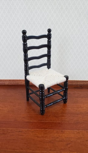 Dollhouse ladderback chair - dollhouse,