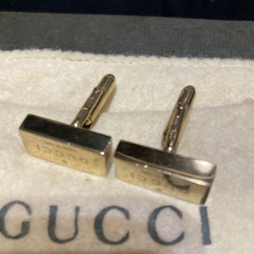 Gucci cufflinks sterling - gucci,