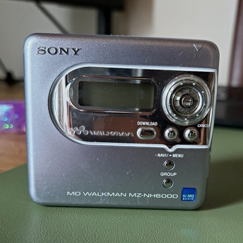 Sony walkman nh600d - walkman, mz-nh600d