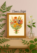 DRIED  BOTANICAL  A4 PRINT