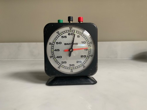 Vintage smiths stop clock - stop,
