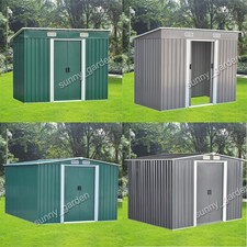 8X6FT Garden Metal Shed