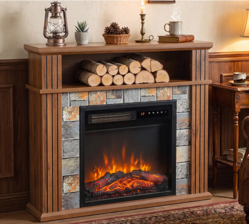 Electric fireplace suite - electric,