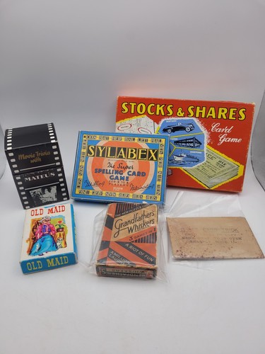 Job lot vintage card - lot, 6
