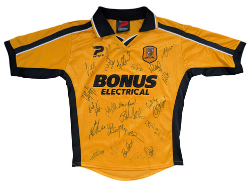 Hull city signed home football - signed,