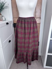 Olive Clothing Check Maxi