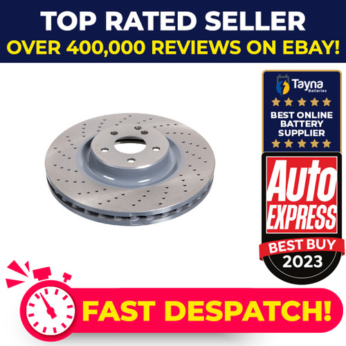 Brake disc single vented fits - single,