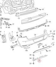 New VW Golf MK6 Rear Bumper