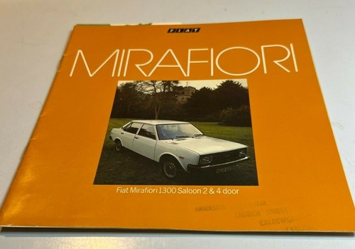 1975 fiat mirafiori 1300 4 - mirafiori,