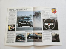 FIAT STRADA SALES BROCHURE