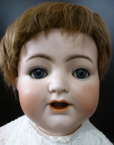 Antique doll bisque - doll,