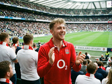 England Away Rugby Shirt Mens