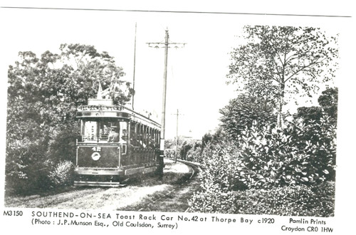 Pamlin print postcard tram - print,