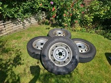4 Fiat Ducato Maxi Campervan wheels Michelin Agilis 215 75 R 16 CP 113Q Tyres.