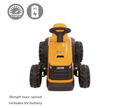 EVO JCB Battery Operated Tractor Ride-On Electric Powered