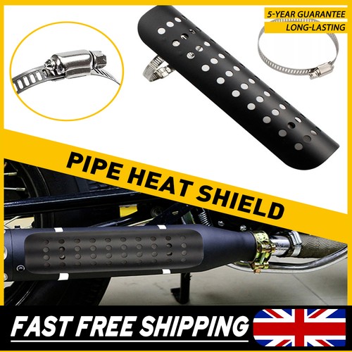 Motorcycle black exhaust - black,