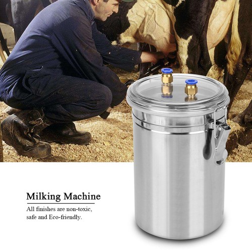 Electric milking machine - milking,