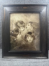Heads of Angels / The Cherub Choir by Sir Joshua Reynolds - (Frame is 18 x 21")