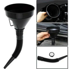 1 Pc Multi Functional Flexible Automotive Fuel Funnel: Spill-Proof Refueling & O