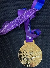 Most Selling 2012 London Olympic 'Gold' Medal+ Ribbon Heavy Real Size Olympic