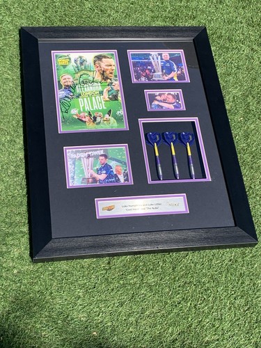 Autographed darts memorabilia - autographed,