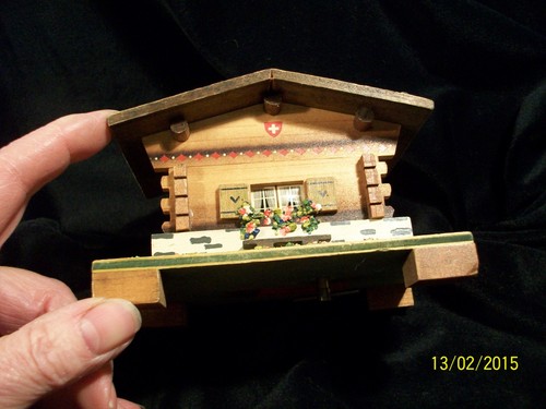 Musical box small swiss - box.,