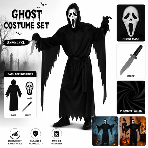 Creepy ghost clown girl - ghost/clown,