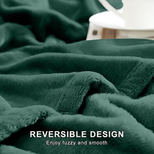 Faux fur fleece throw soft - fleece,