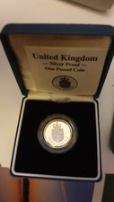UK Silver Proof Pound coin