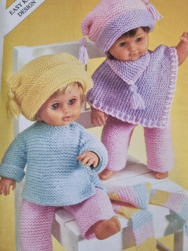Baby dolls knitting - baby,