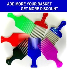 Afro Pik Fist Comb Plastic