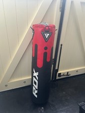 Punching Bag RDX, MMA Boxing Bag, Black and Red. Good condition