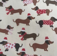 Christmas Polycotton Fabric