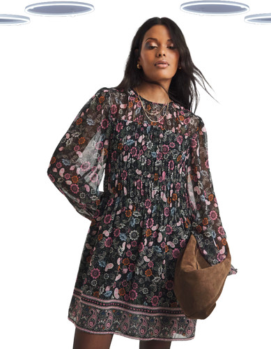 Simply floral border - ex,