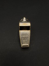 Vintage Brass Railway Whistle
