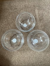 3x Clear Glass Fish Bowls From Dunelm - Wedding Decor