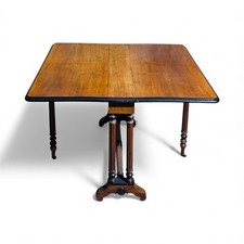 Antique walnut and ebony - antique,