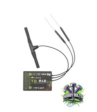 FrSky Tandem TDR12 Dual-Band 12 Channel Receiver (2.4Ghz & 900MHz), Hobby Bolts.