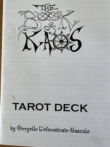 The book kaos - the,