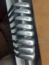 Callaway Diablo Forged Irons RH. 4-SW- 8 Irons. Regular UniFlex. Good Condition