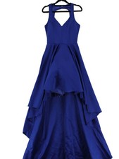 Coast A-Line Maxi Dress S in Blue