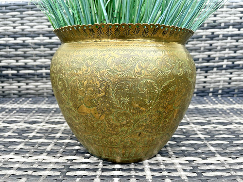 19thc antique indian brass - 19thc,