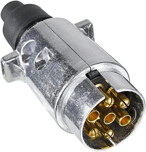 Pin trailer metal plug 12v - 7,