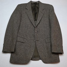 Vtg USA Made 38S Brown