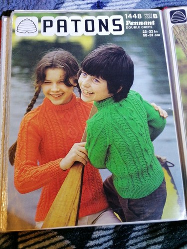 Patons knitting pattern - knitting,