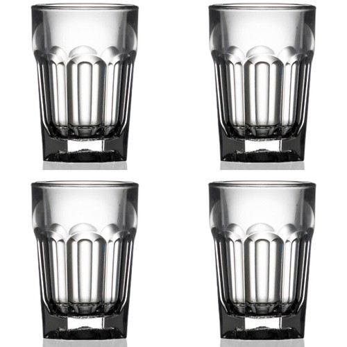 Shot glass 25ml - glass, reusable