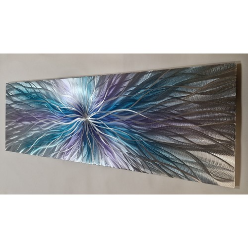 Modern abstract metal wall