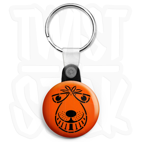 Space hopper face 25mm retro - -,