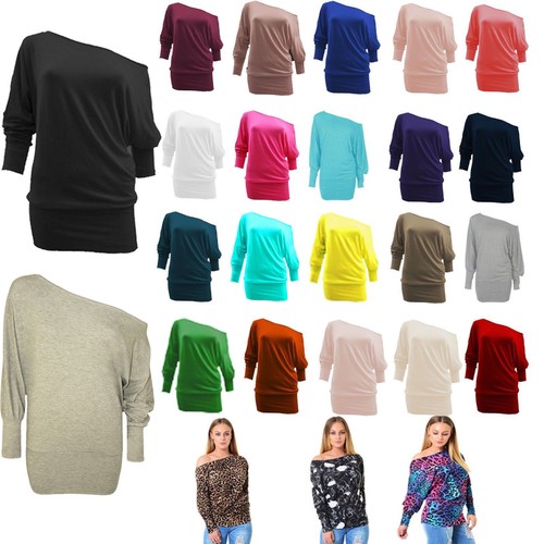 Ladies baggy top - batwing, off