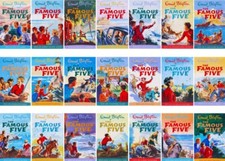 NEW - FAMOUS FIVE book 1 2 3 4 5 6 7 8 9 10 11 12 13 14 151 16 17 updated Blyton
